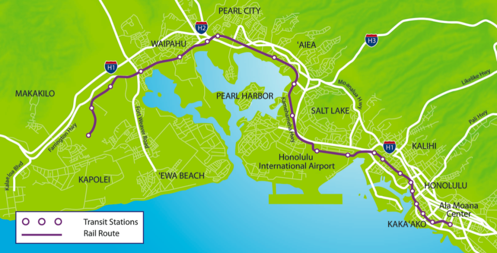 The big news in Honolulu transit: where light rail will run.